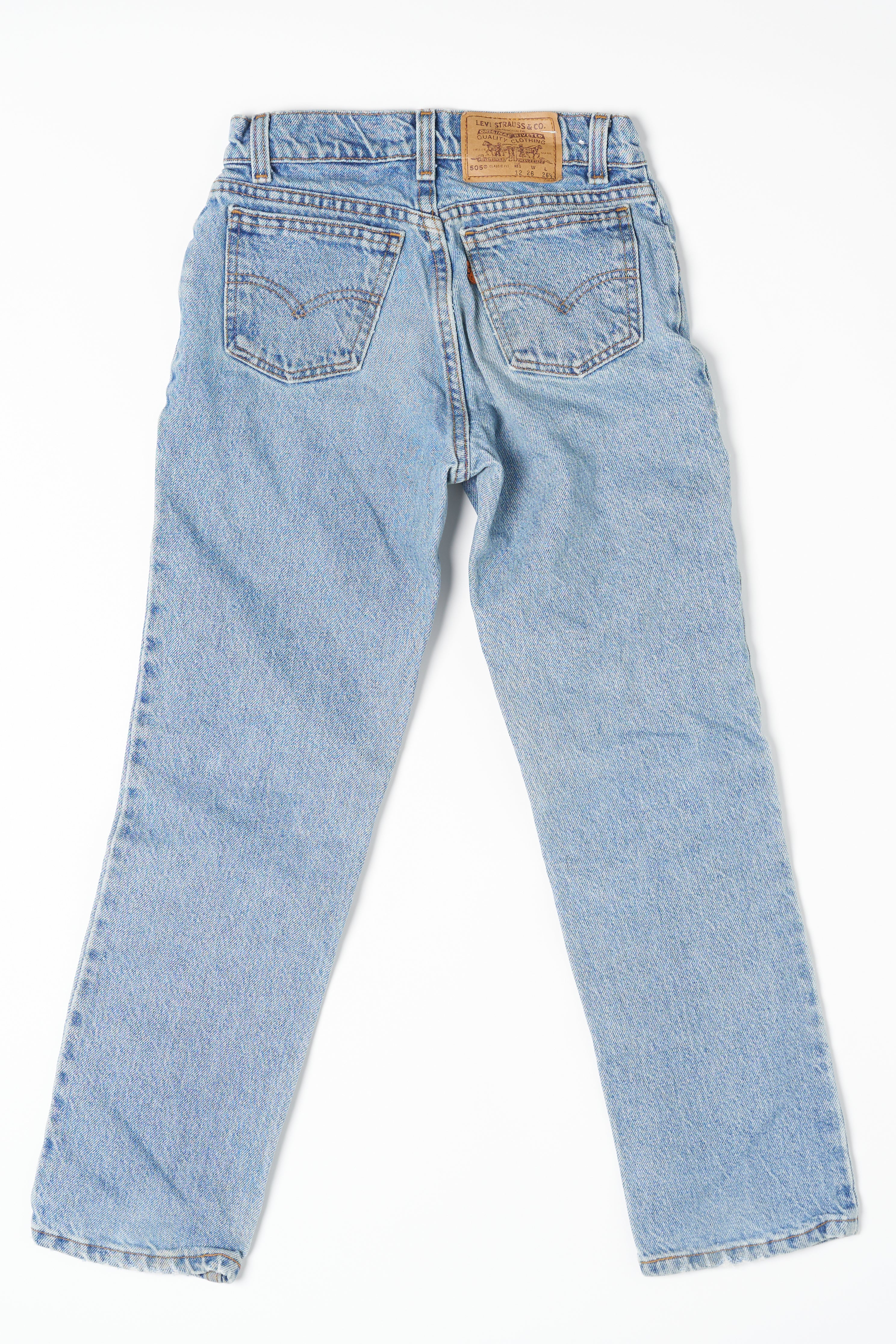 Vintage Levis 505 - Light Wash Regular Fit LW 1201