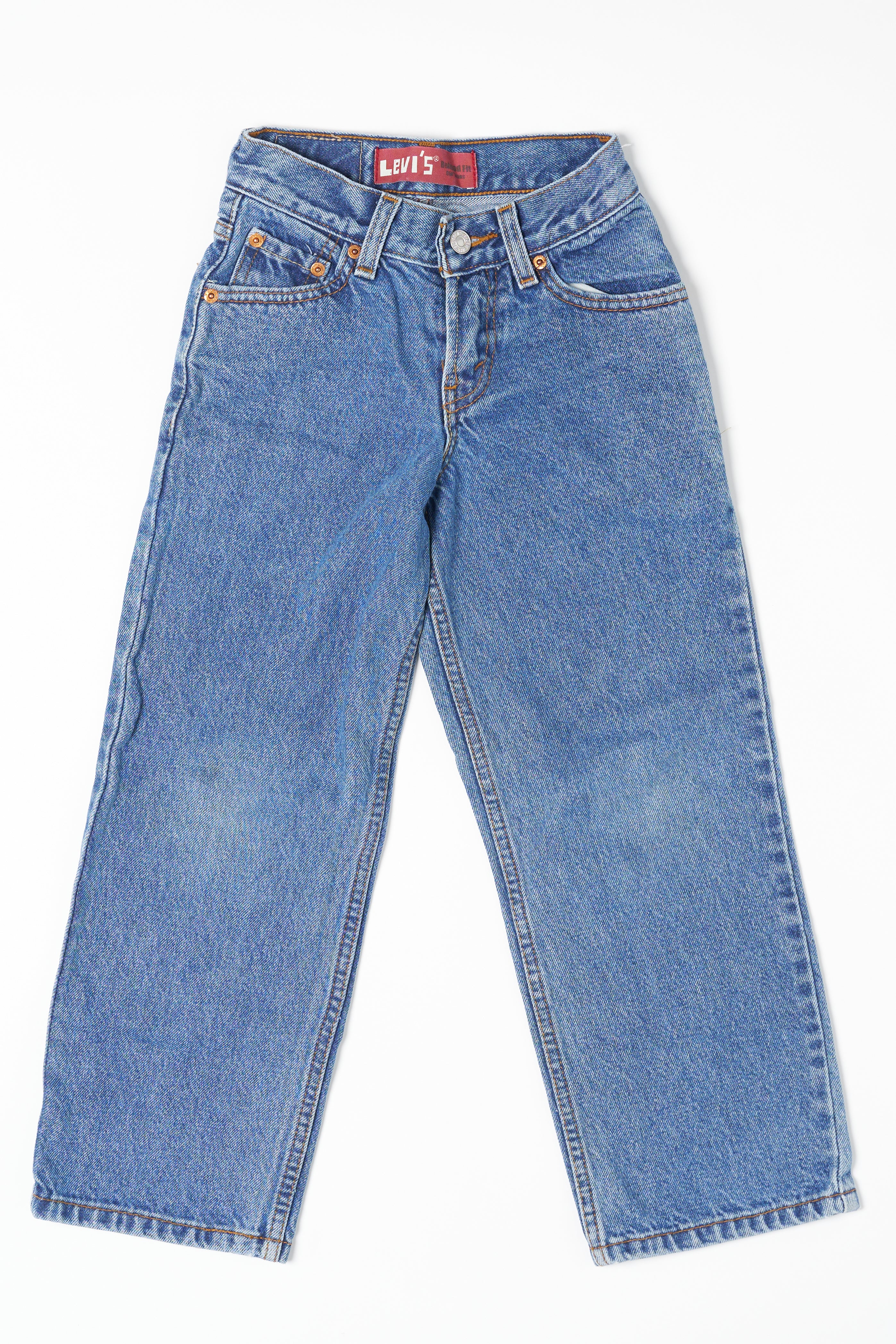 Vintage Levis 550-Medium Wash Slim Fit 804