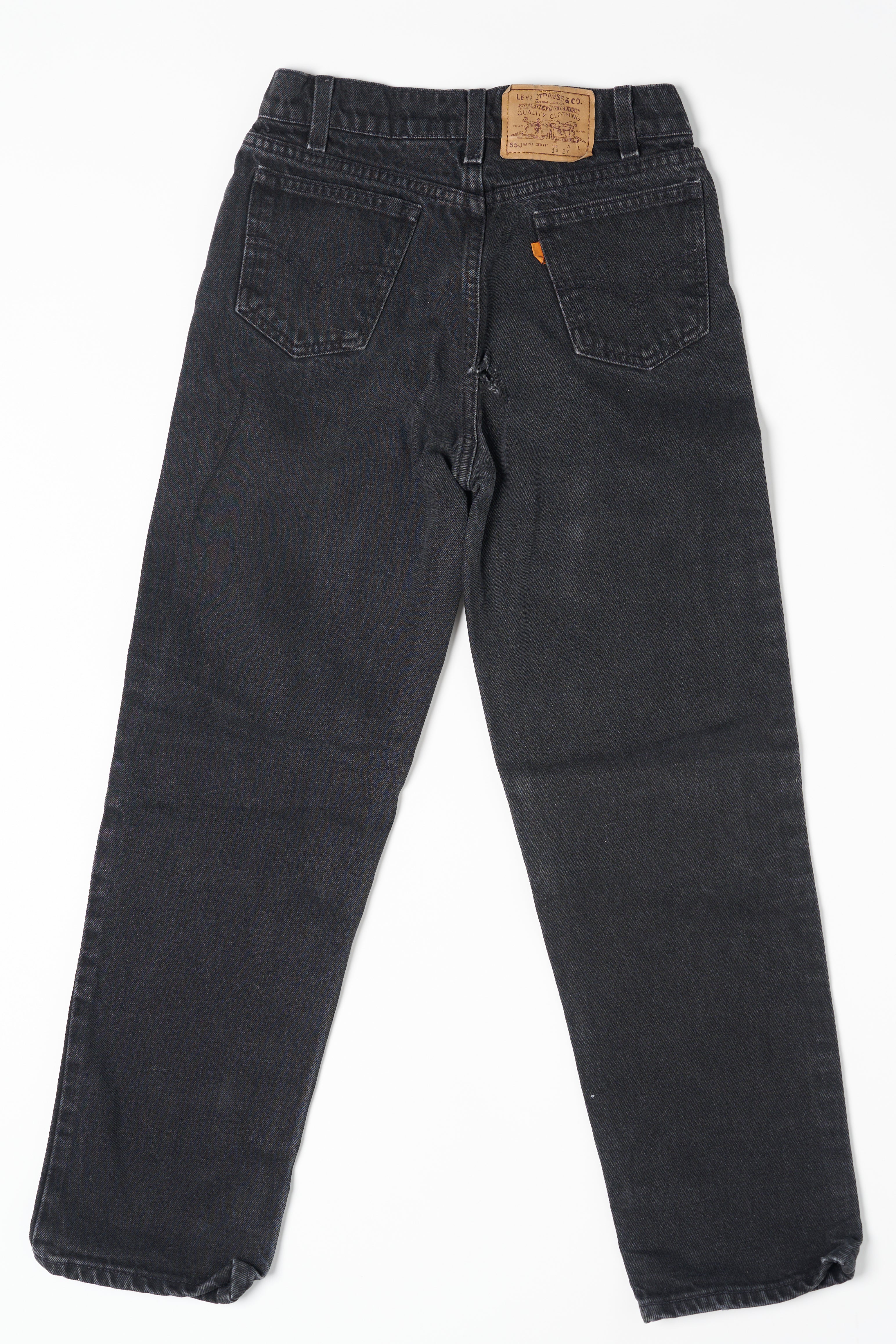 Vintage Levis 550-Black Wash Regular Fit 1401