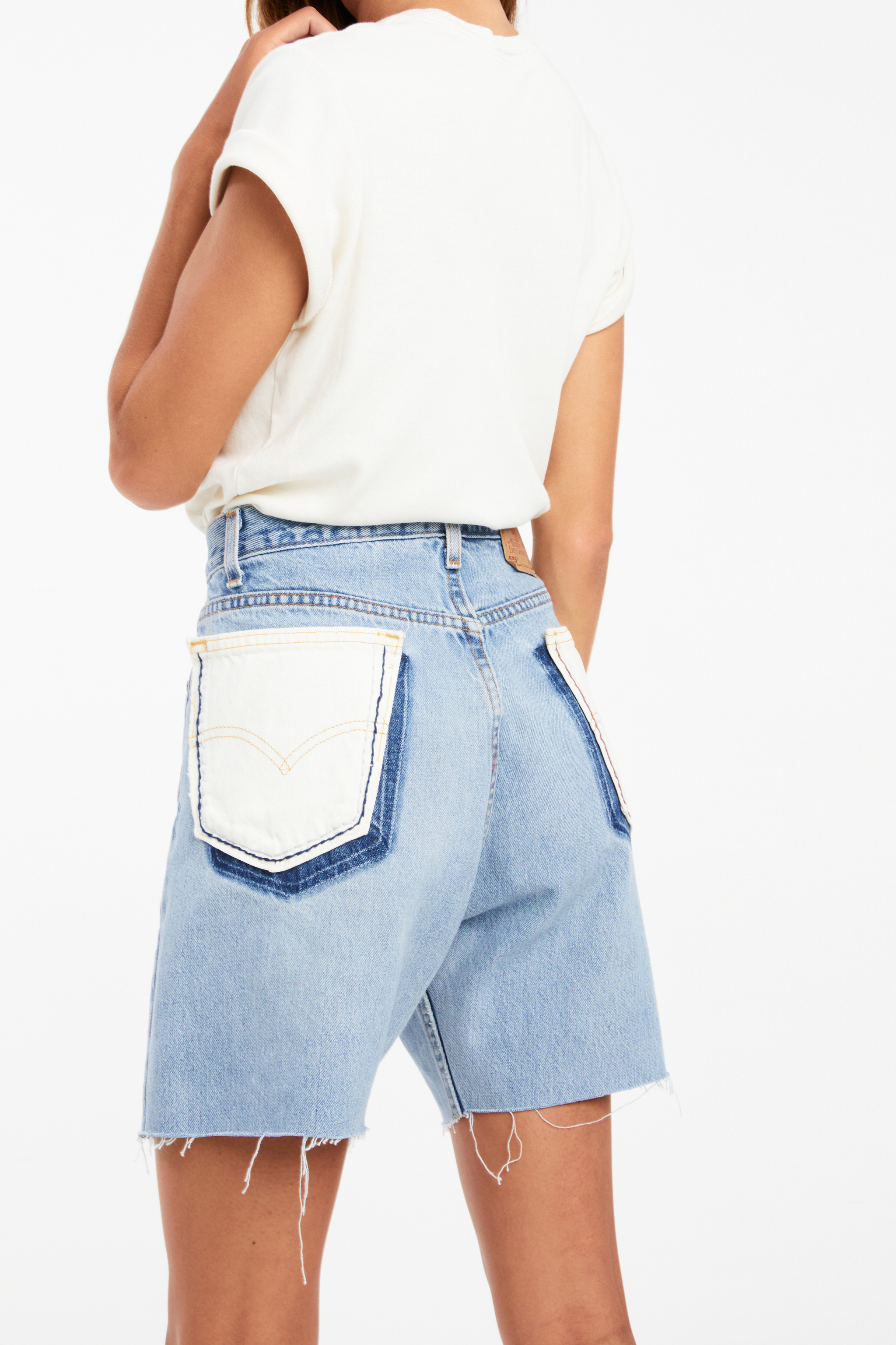 Lenny Vintage Shorts Vintage Denim Handmade in LA LENNY